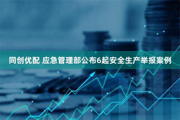同创优配 应急管理部公布6起安全生产举报案例